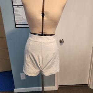 White Fashion Shorts